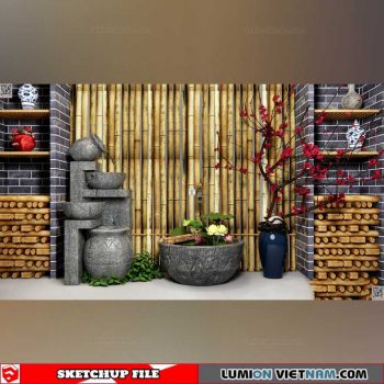 Penjing Bonsai - Sketchup Models By Cuong Covua