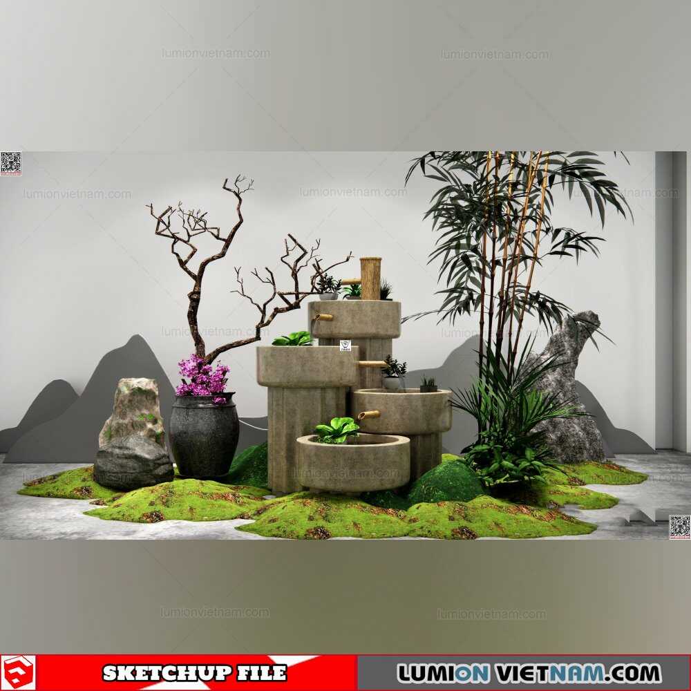 220718-Penjing-Bonsai-(3)-Sketchup-Models