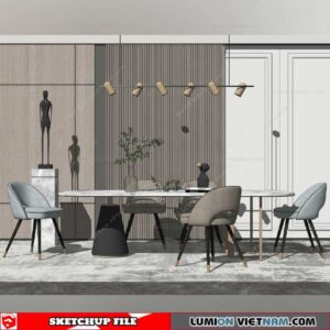 Dining Table - Sketchup Models By Su84