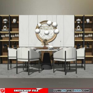 Dining Table - Sketchup Models By Su84