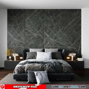 Bedroom - Sketchup Interior Scene By Xuan Khanh