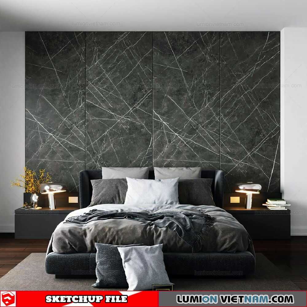 3454-Interior-Bedroom-Scene-Sketchup-Model-By-Xuan-Khanh-Sketchup-Models