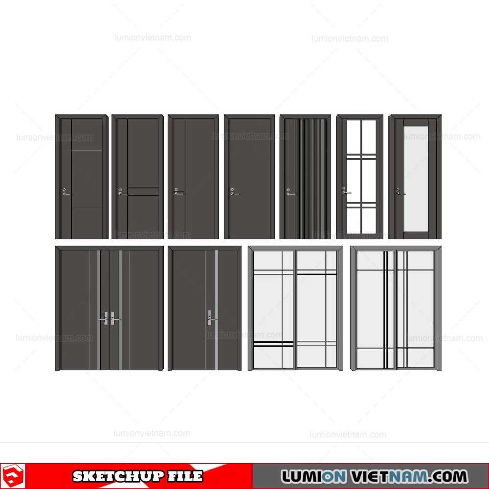 220706-Doors-(11)-Sketchup-Models