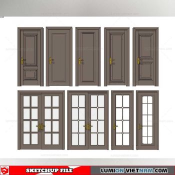 Door - Sketchup Models By SU84