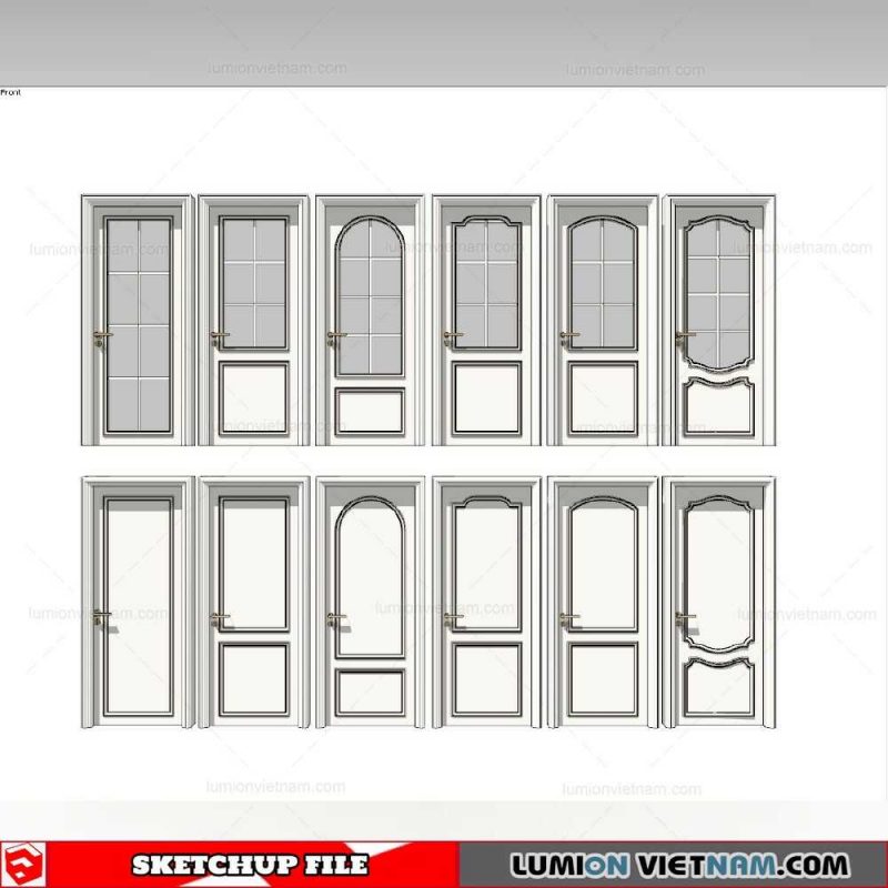 Door - Sketchup Models By SU84