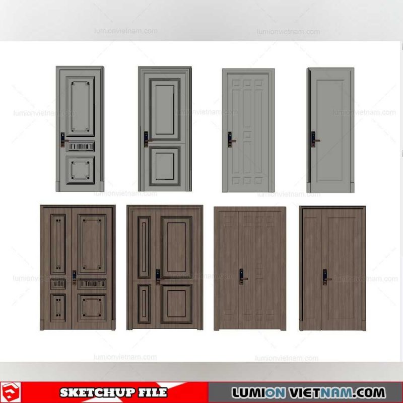 Door - Sketchup Models By SU84