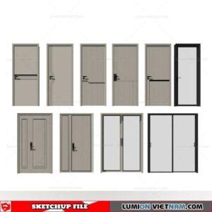 Door - Sketchup Models By SU84