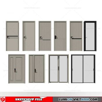 Door - Sketchup Models By SU84