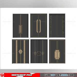 Door - Sketchup Models By SU84