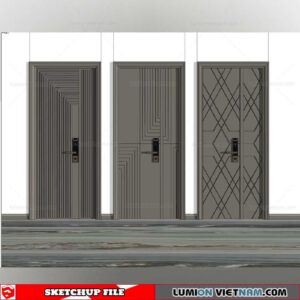 Door - Sketchup Models By SU84
