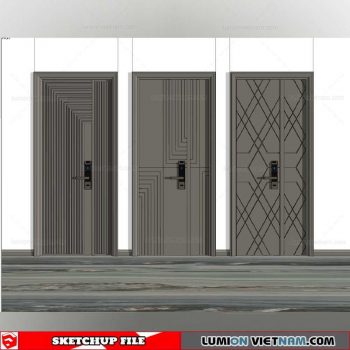 Door - Sketchup Models By SU84