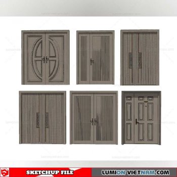 Door - Sketchup Models By SU84