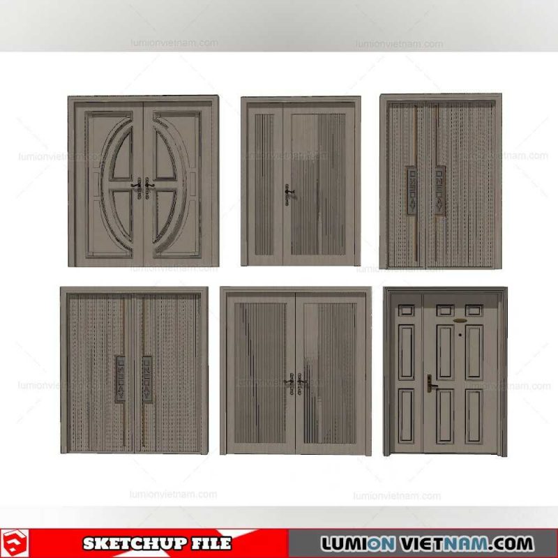 Door - Sketchup Models By SU84