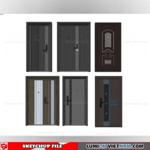 Door - Sketchup Models By SU84