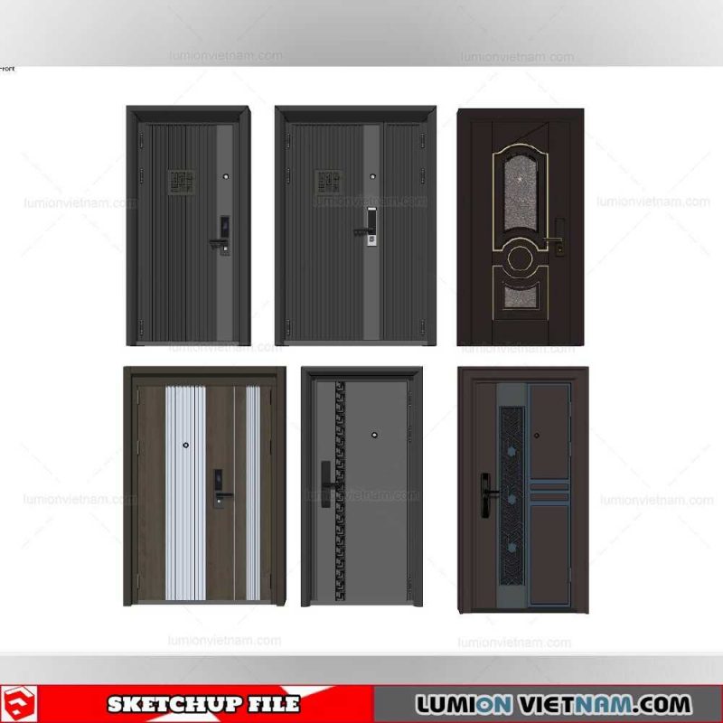 Door - Sketchup Models By SU84