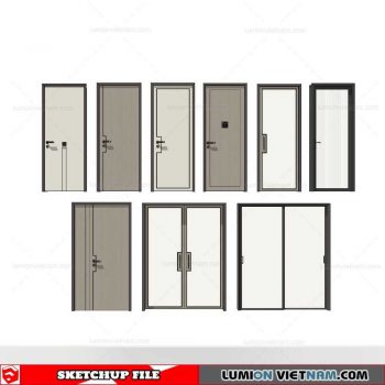 Door - Sketchup Models By SU84