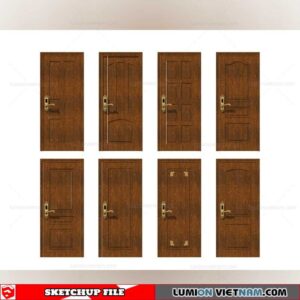 Door - Sketchup Models By SU84