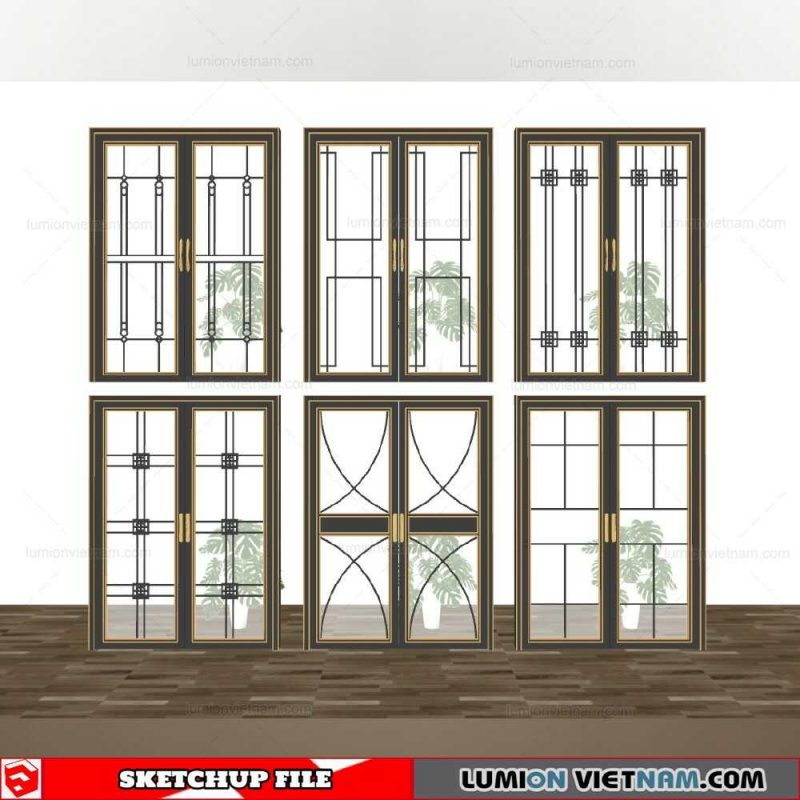Door - Sketchup Models By SU84