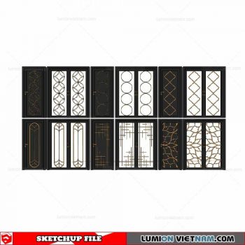 Door - Sketchup Models By SU84