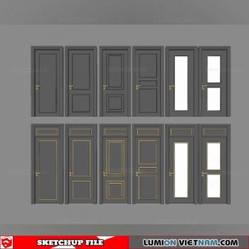 Door - Sketchup Models By SU84