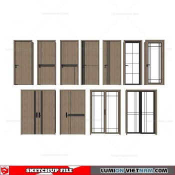 Door - Sketchup Models By SU84