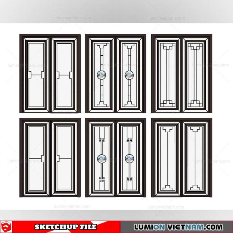 Door - Sketchup Models By SU84