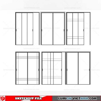 Door - Sketchup Models By SU84