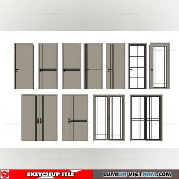 Door - Sketchup Models By SU84