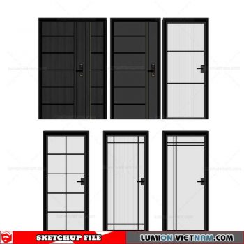 Door - Sketchup Models By SU84