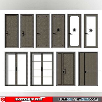 Door - Sketchup Models By SU84