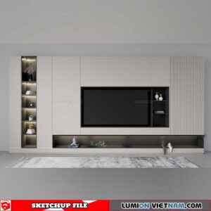 Wall Unit - Sketchup Models By Dinh Thanh