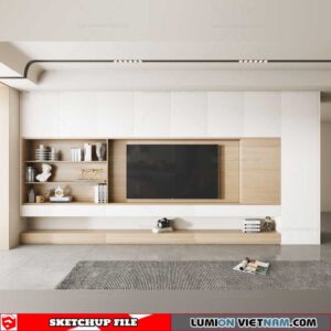 Wall Unit - Sketchup Models By Dinh Thanh