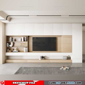 Wall Unit - Sketchup Models By Dinh Thanh