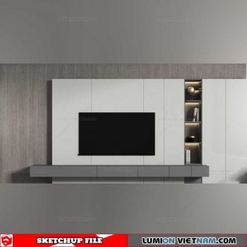 Wall Unit - Sketchup Models By Dinh Thanh