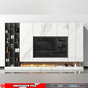 Wall Unit - Sketchup Models By Dinh Thanh