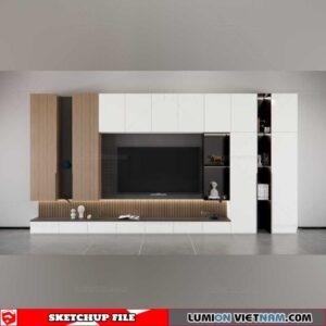 Wall Unit - Sketchup Models By Dinh Thanh