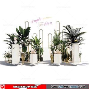 Plant Pots - Sketchup Models By SU84