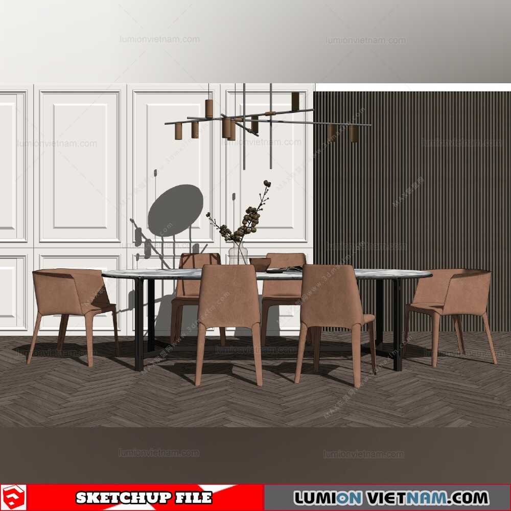 220816-Dining-Room-(14)-Sketchup-Models