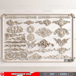 Classic Details - Sketchup Models By Dinh Thanh