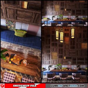 Sketchup Interior Scene By Xuan Khanh