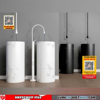 Washbasin - Sketchup Models By Su84