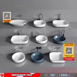 Washbasin - Sketchup Models By Su84