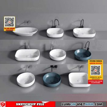 Washbasin - Sketchup Models By Su84