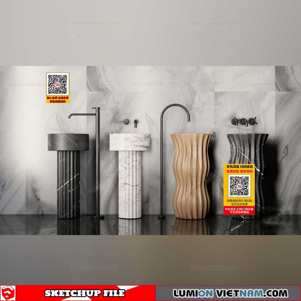221009-Washbasin-(12)-Sketchup-Models