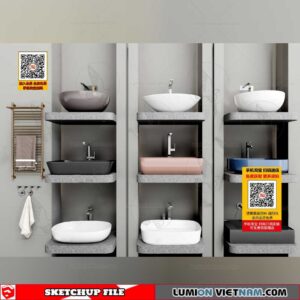 Washbasin - Sketchup Models By Su84