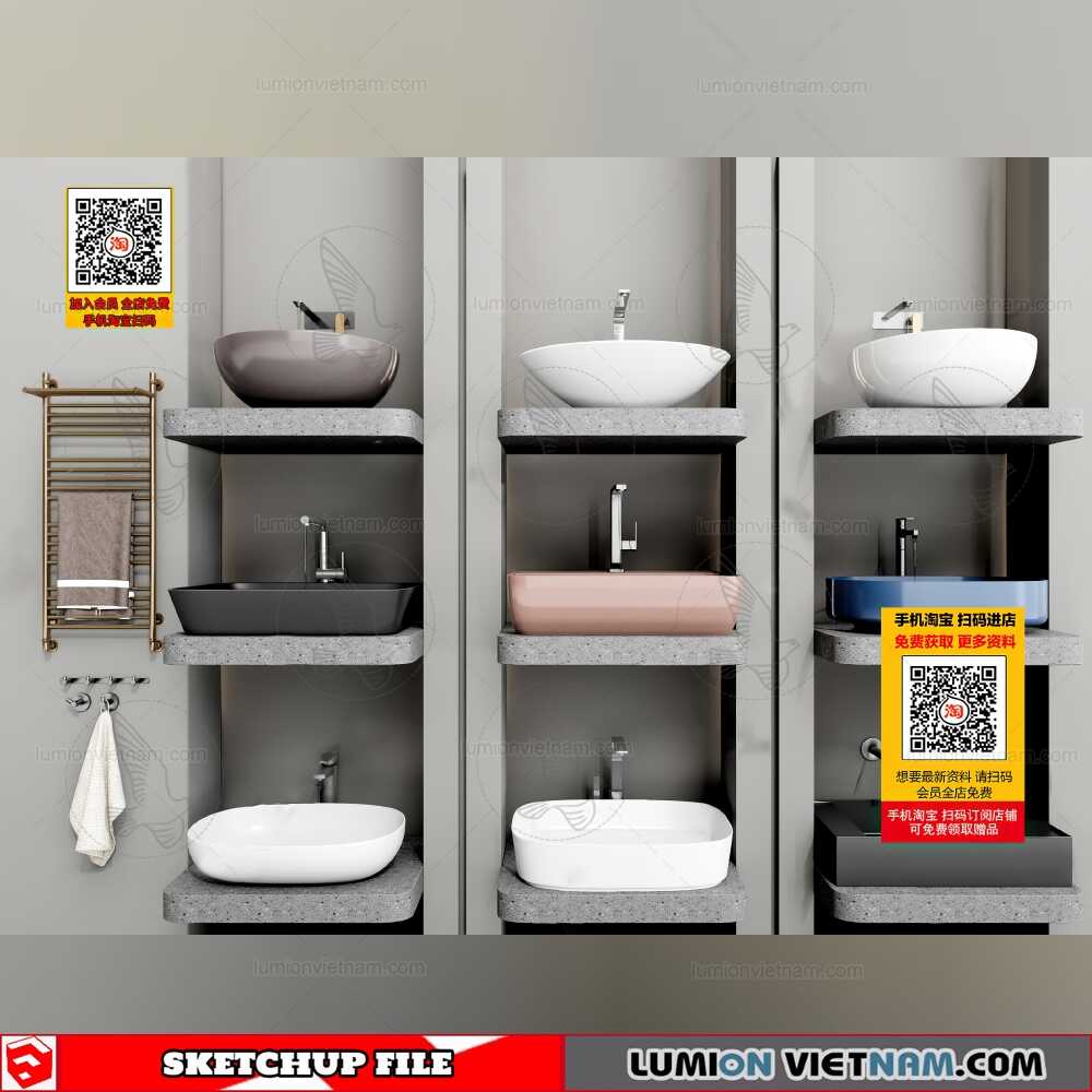 221009-Washbasin-(13)-Sketchup-Models