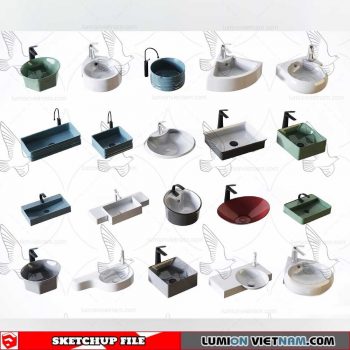 Washbasin - Sketchup Models By Su84