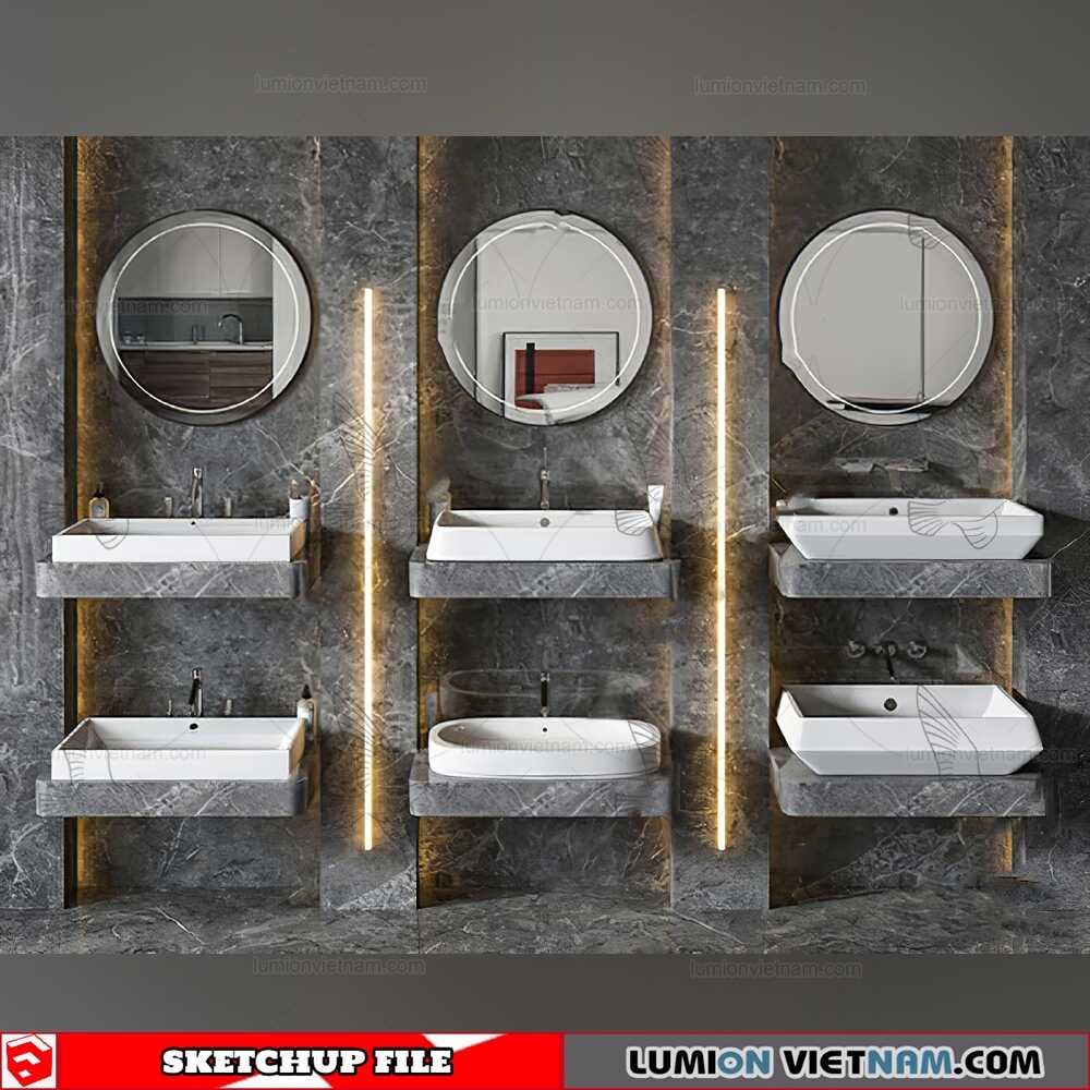221009-Washbasin-(16)-Sketchup-Models
