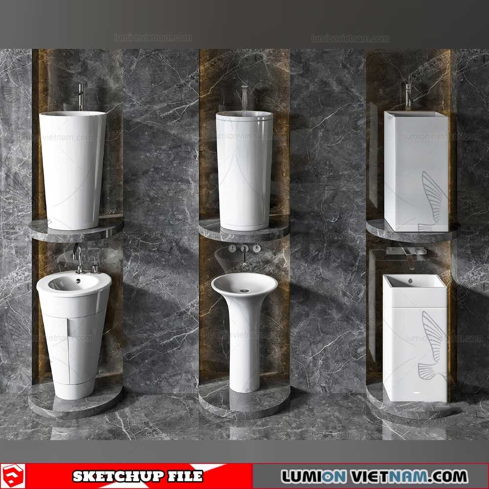 221009-Washbasin-(17)-Sketchup-Models