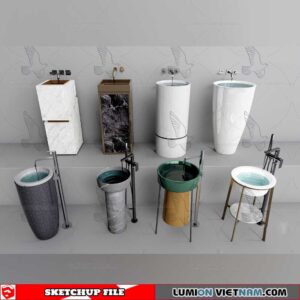 Washbasin - Sketchup Models By Su84